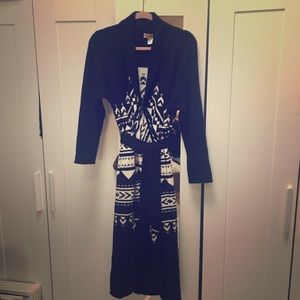 Mara Hoffman belted alpaca sweater coat